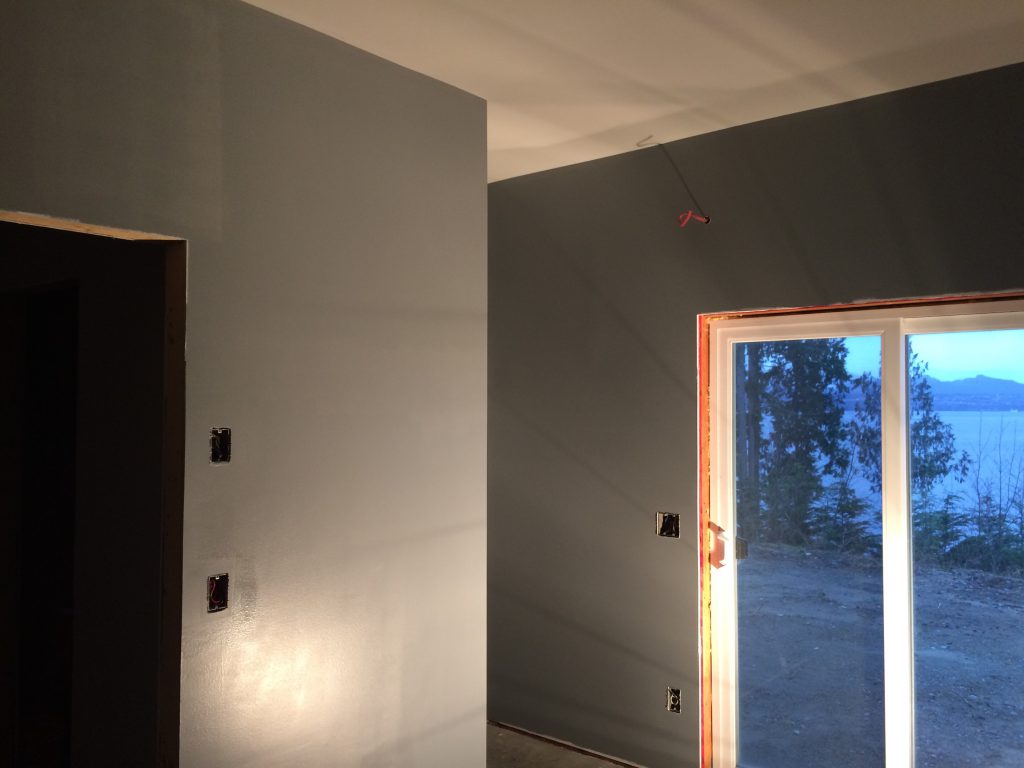 bedroom painted